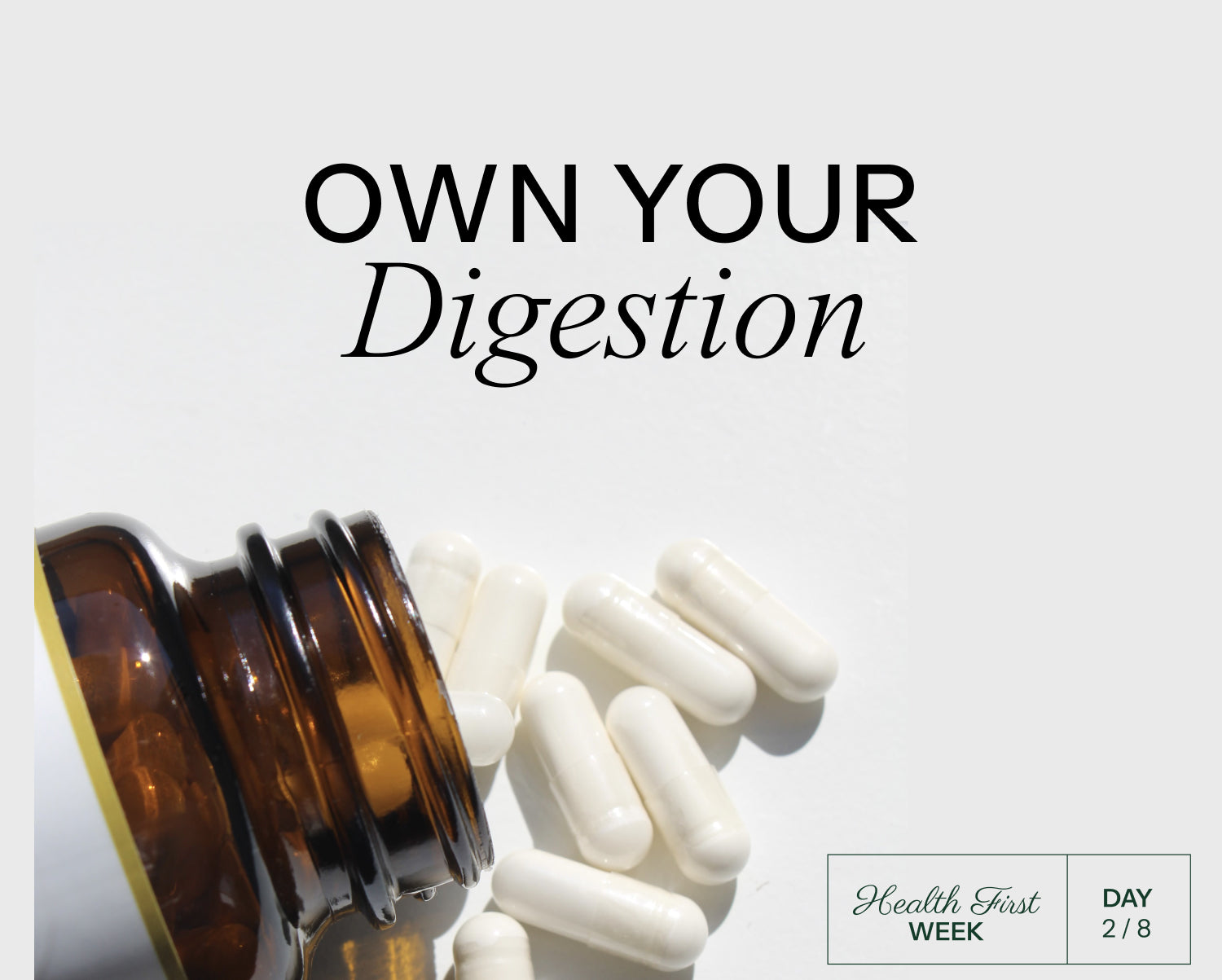 Tag 2: Own Your Digestion