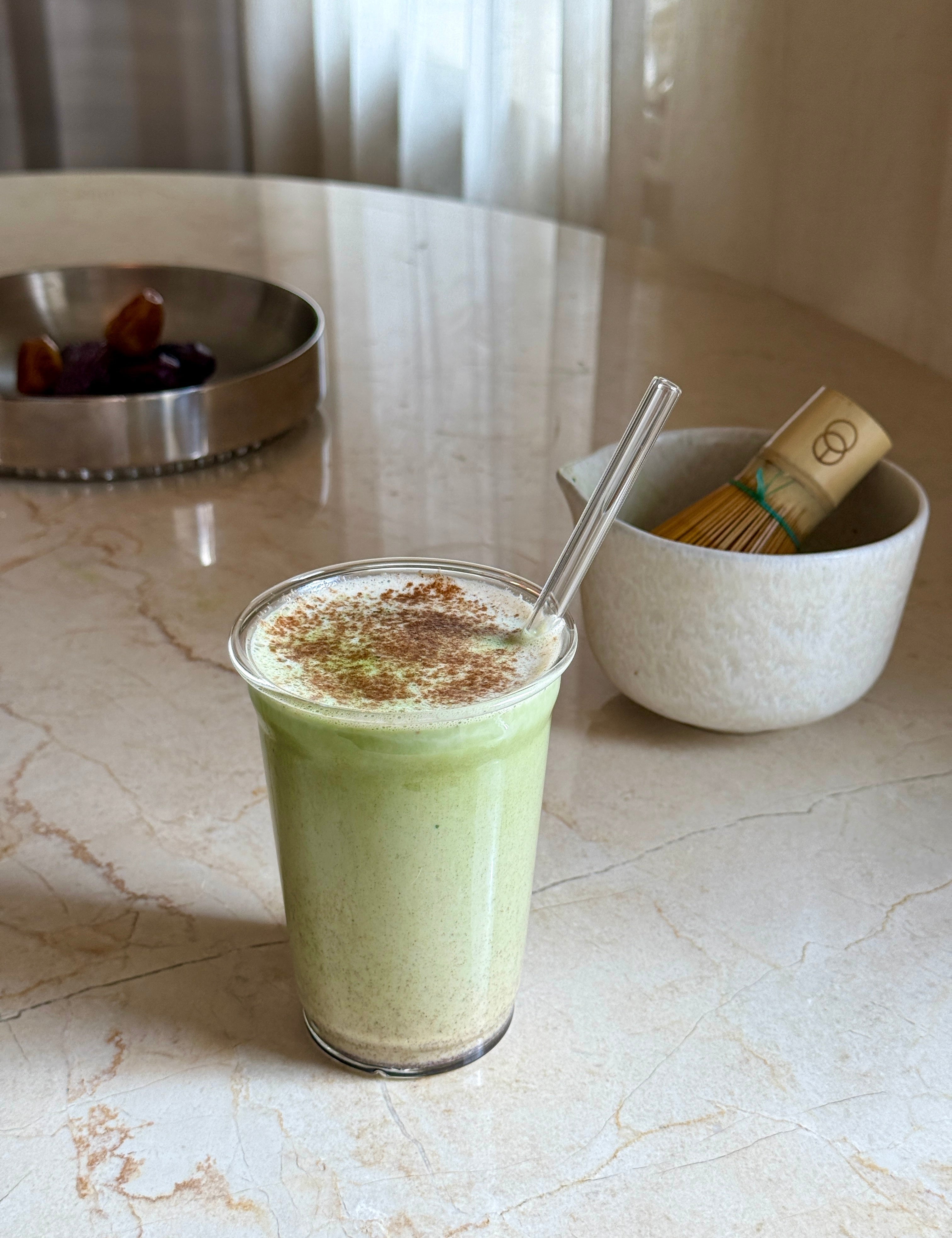 Pumpkin Spice Matcha Latte