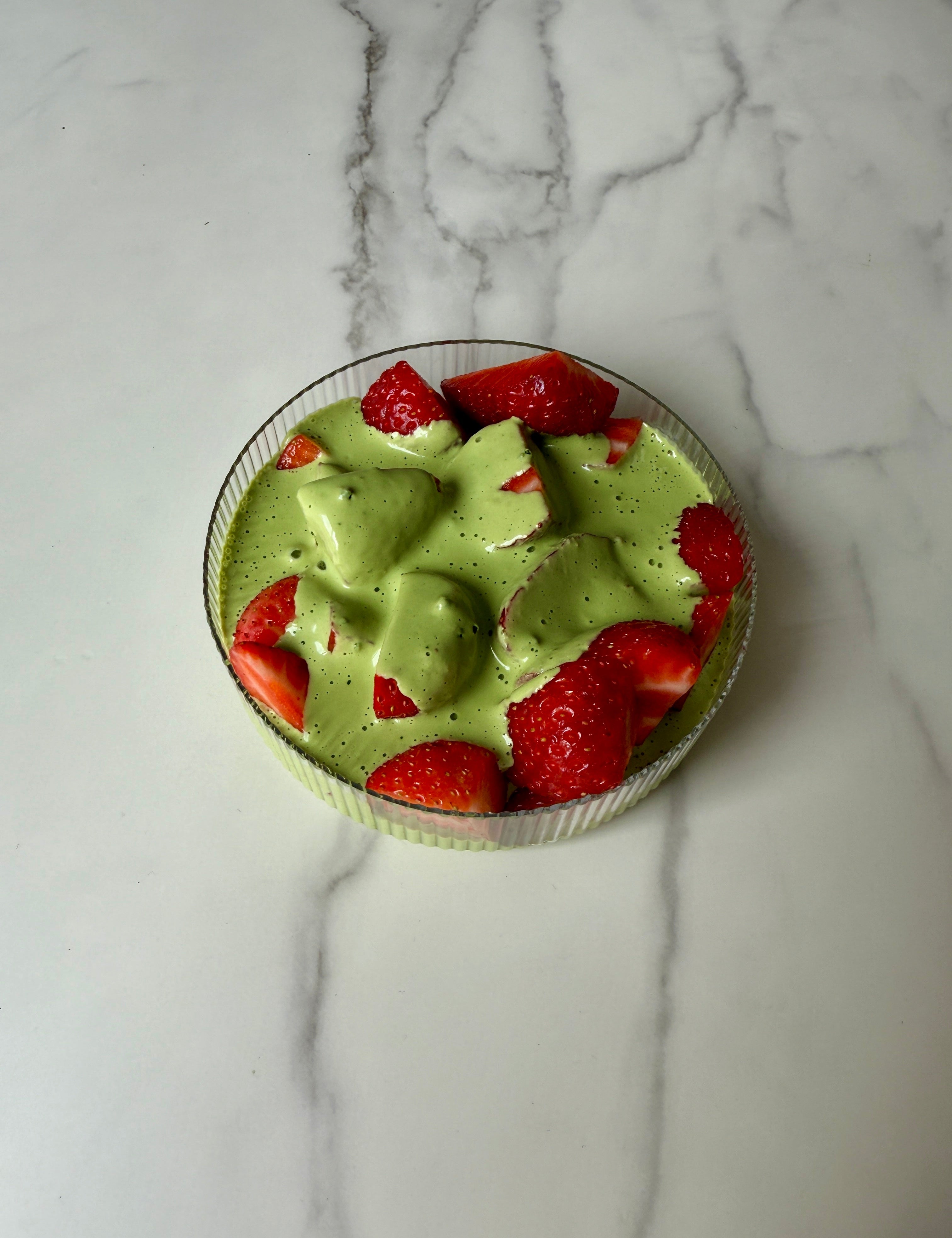 Strawberry Matcha Dream Dessert 🍓 🍵