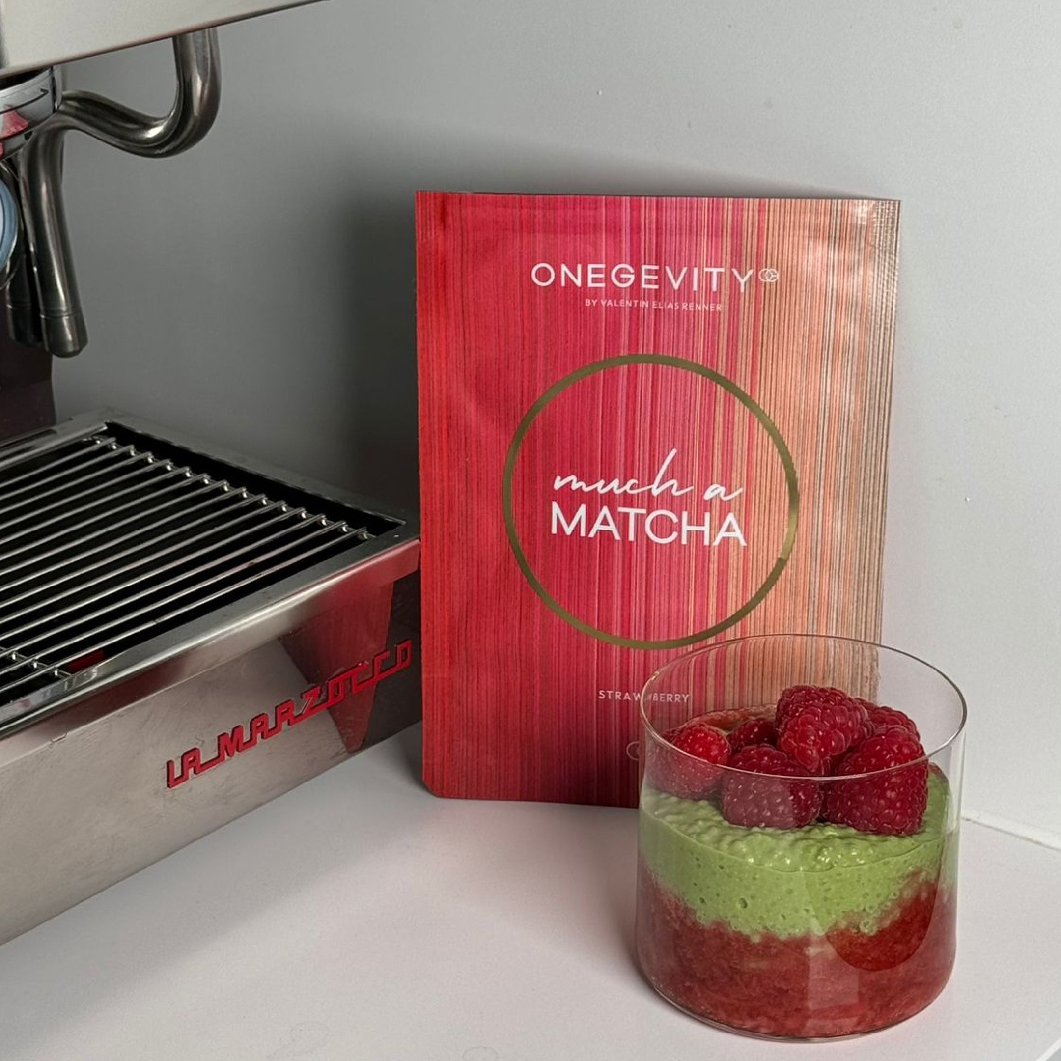 Strawberry Much a Matcha